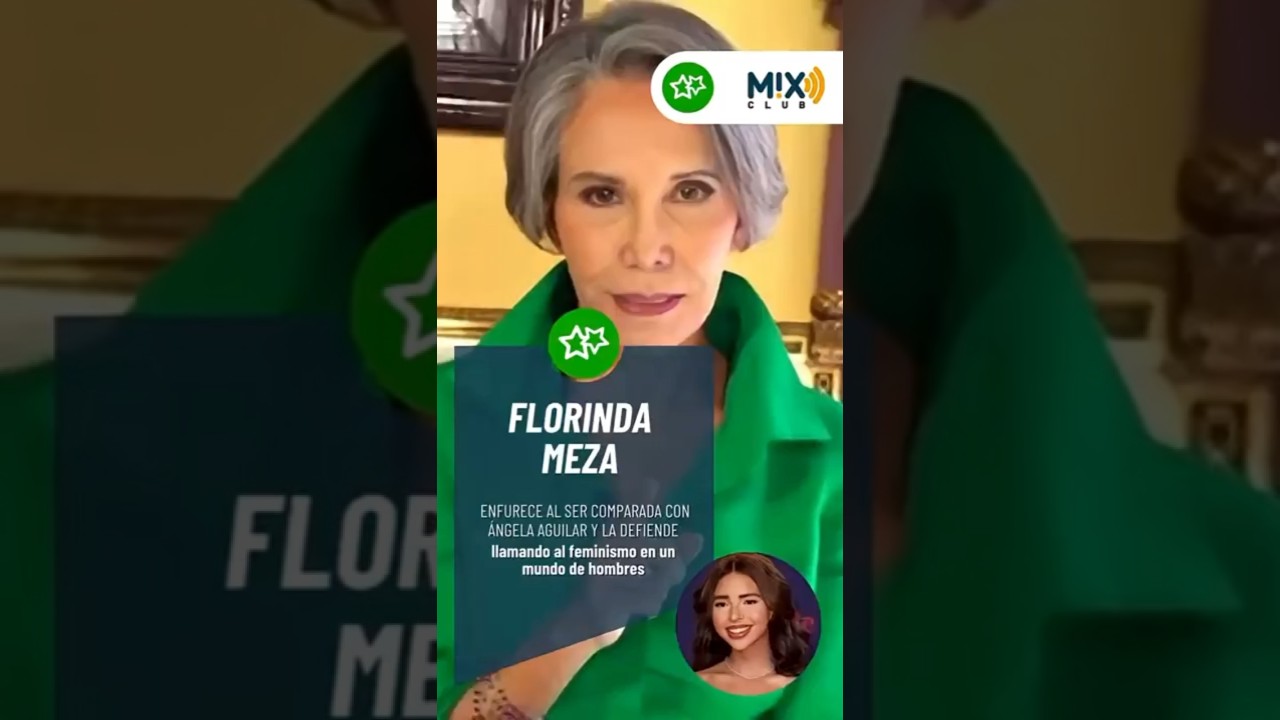 Florinda Meza se enoja por que la comparen con Ángela Aguilar… ¿a poco no se parecen?
