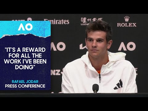 Rafael Jodar Press Conference | Australian Open 2026 First Round