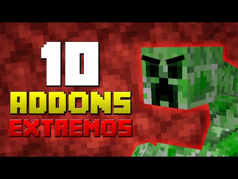 BERLU -  10 DIFFICULT ADDONS FOR MINECRAFT PE 1.19 |  MODS THAT MAKE MINECRAFT MORE DIFFICULT