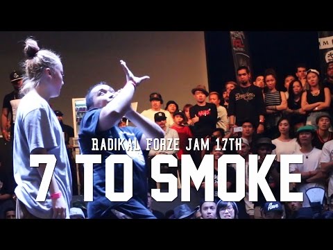 RADIKAL FORZE JAM 2015 | 1v1 All Style Finals | 7 TO SMOKE