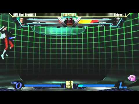 UMVC3 - UVG Noel Brown vs Knives - CCTV BarFights