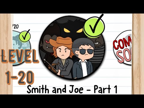 Brain Test 2 Smith And Joe - Part 1 Level 1-20 Tricky Stories