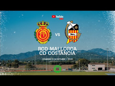 ¡PARTIDO EN DIRECTO! RCD MALLORCA B vs CD COSTÀNCIA