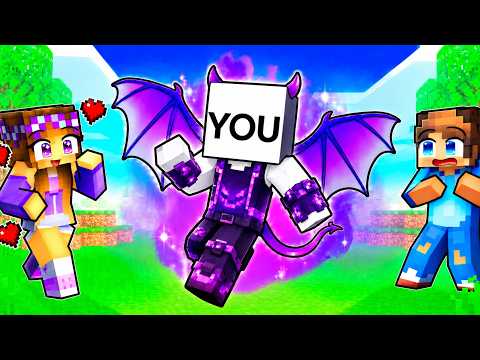 YOU are a BABY ENDER DRAGON in Minecraft!