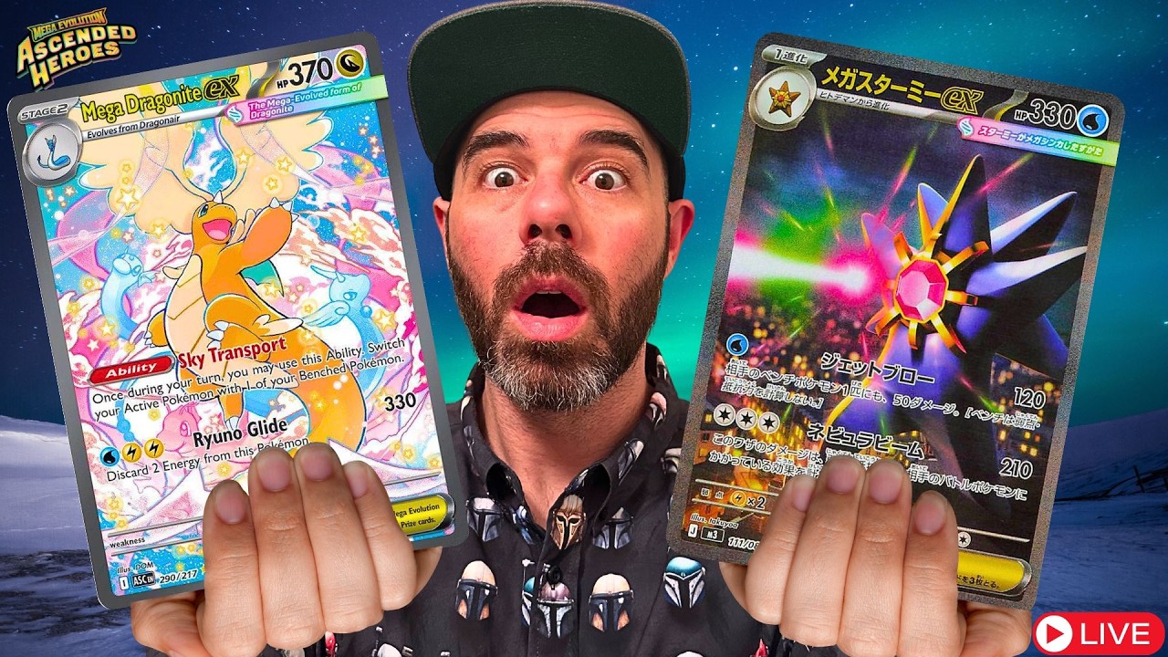 Ascended Heroes God Pack Hunt! Online Pokemon Store Openings