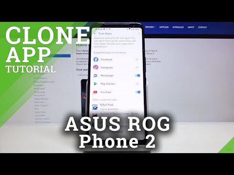How to Clone Apps in ASUS ROG Phone 2 – Duplicate Applications