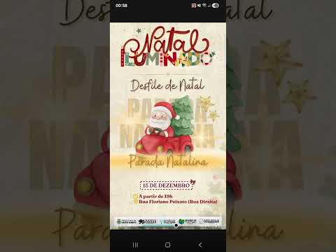 Parada Natalina Capão Bonito-SP 2025 CONVITE
