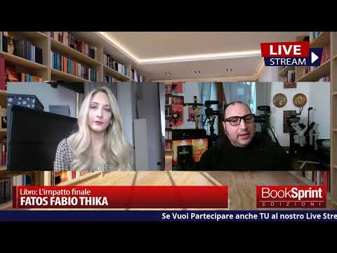 Fatos Fabio Thika presenta in diretta il suo libro "L'impatto finale"