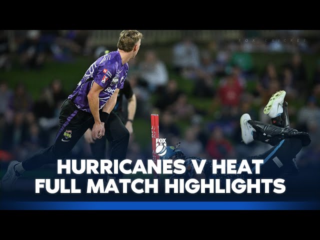 Brisbane Heat vs. Hobart Hurricanes | Full Match Highlights | 16/01/25 | BBL | Fox Cricket Brisbane Heat vs. Hobart Hurricanes | Full Match Highlights | 16/01/25 | BBL | Fox Cricket