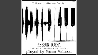 Turandot, Act III: Nessun dorma (Calaf) (Karaoke Version with Piano in E Major)