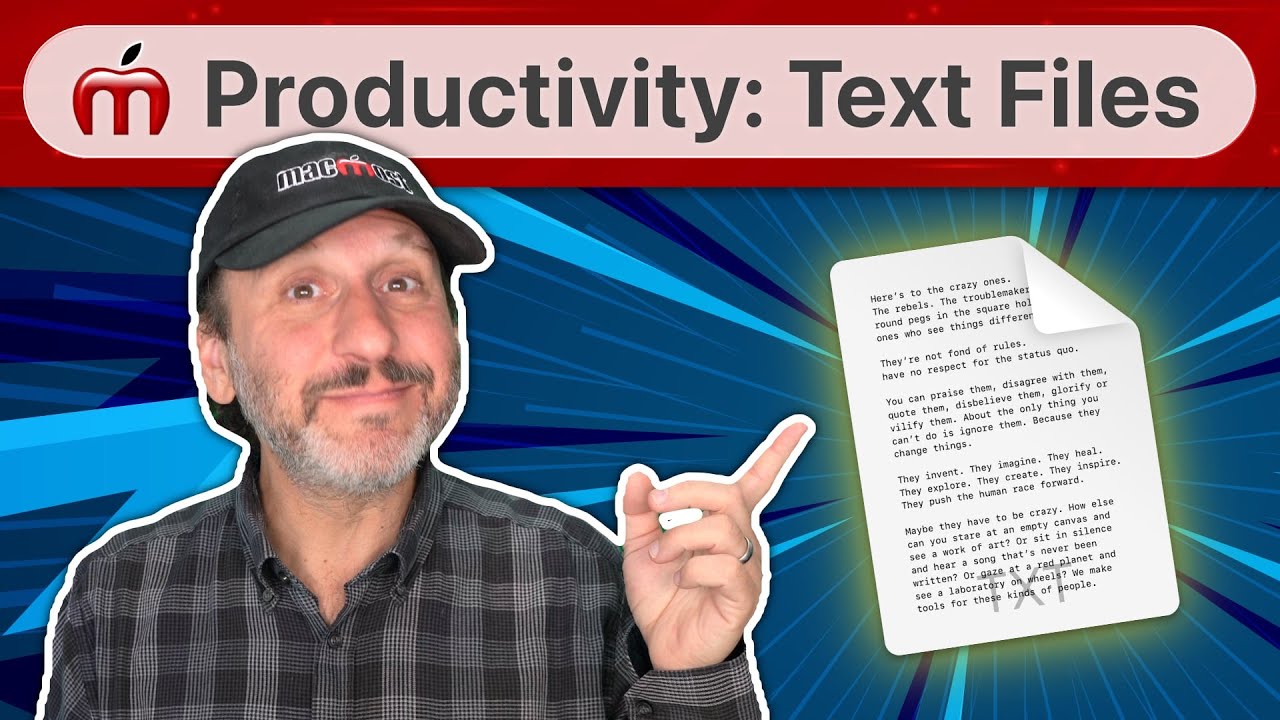 Using Text Files As a Productivity Tool