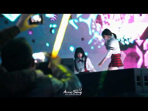 [A Song for U] 131231 f(x) leaving stage @ HNTV New Year Gala