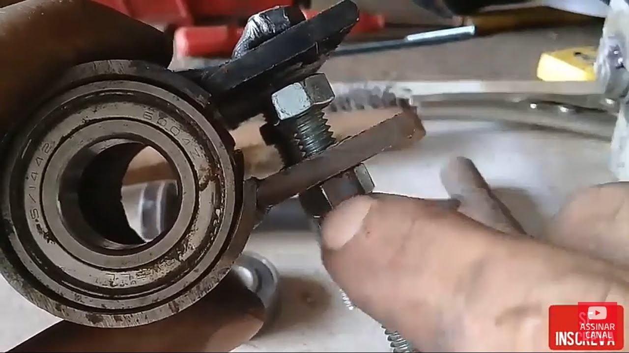 HOW TO MAKE ADJUSTABLE BEARING.