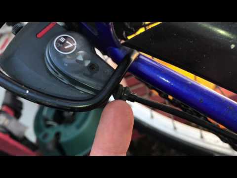 Bicycle hub gear adjustment SACHS SPECTRO S7 up to 2003 Instructions