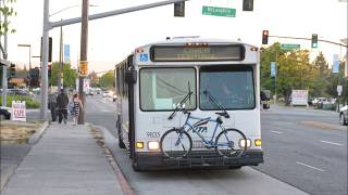 THE PHANTOMS ARE ALL GONE! 1998 Gillig Phantom - Santa Clara VTA 9835 - Route 25