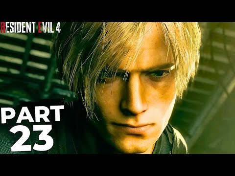RESIDENT EVIL 4 REMAKE Walkthrough Gameplay Part 23 - REGENERATOR (FULL GAME)
