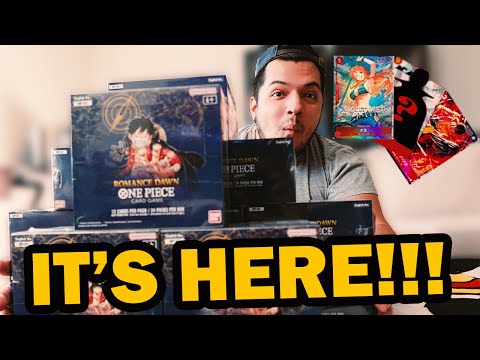 Unboxing a case of One-Piece Romance Dawn!!!! (Part 1)
