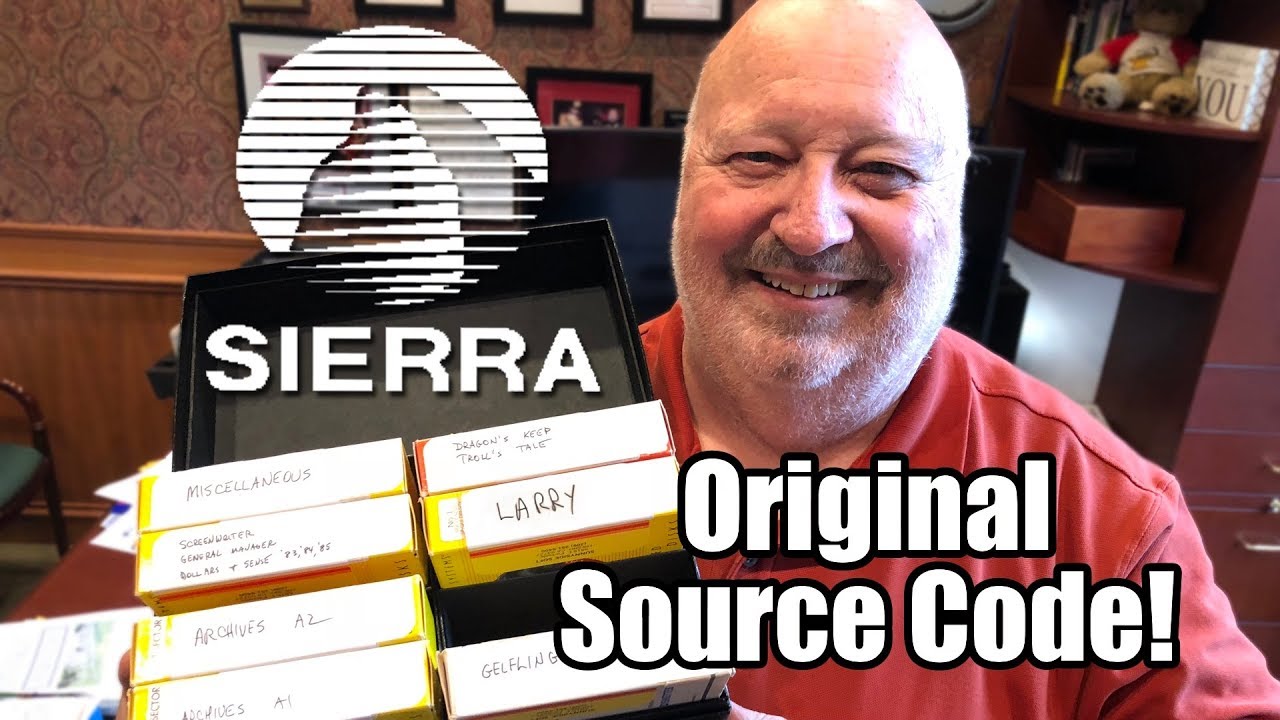 Ex-SIERRA Game Developer is selling Original Source Code! - Leisure Suit Larry, King's Quest & More! - YouTube