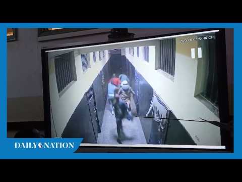 Albert Ojwang trial day 2: Footage of 4 men roughing up a man shown