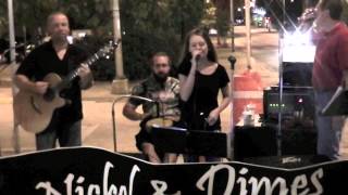 Nickel & Dimes 'Hey, Soul Sister' by Train - on the street - Champaign