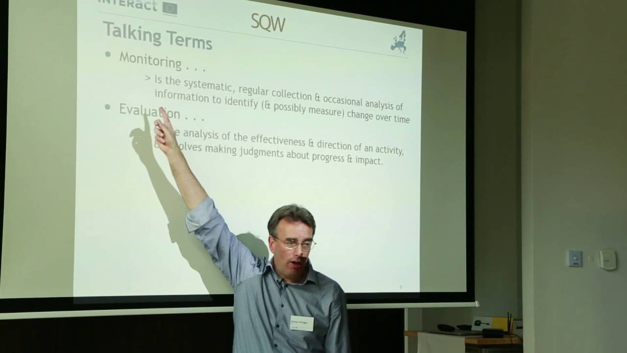 Monitoring versus Evaluation