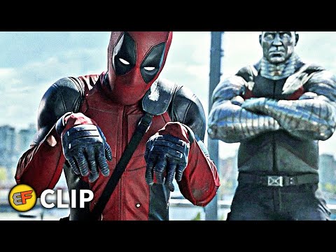 Deadpool vs Colossus – Hand Cut Off Scene | Deadpool (2016) Movie Clip HD 4K