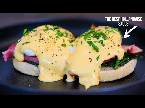 Eggs Benedict Recipe | The Best Hollandaise Sauce Ever!