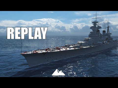 NAPOLI, 270-second hits do how much damage? - World of Warships | [Replays] [German] [60fps]