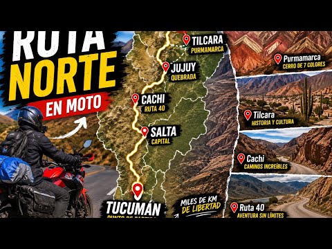     Recorriendo el Norte Argentino en Moto | Tucumán, Salta y Jujuy