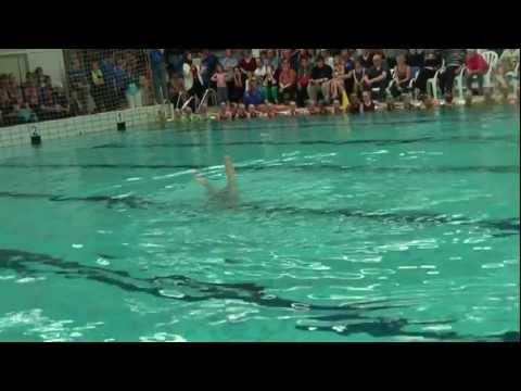 Demo synchroonzwemmen Schuurman BZC 6 april 2013