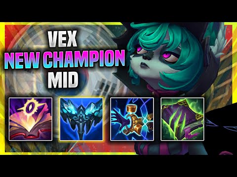 KOREAN CHALLENGER IS SO GOOD WITH NEW CHAMPION VEX! - Korean Challenger Plays Vex Mid vs Talon!