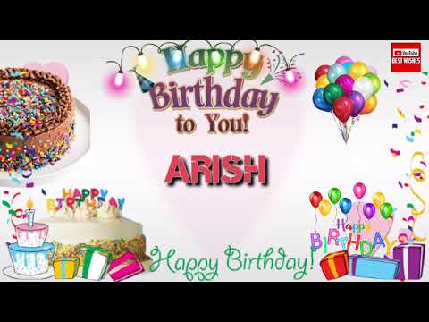 Happy Birthday ARISH _|🎂|_ Birthday Song_|🎂|_Best_Wishes_||