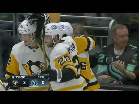 NHL  Dec.06/2021  Pittsburgh Penguins - Seattle Kraken