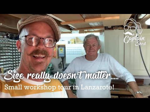 My Dads small workshop tour! The original Captain in his Shed!