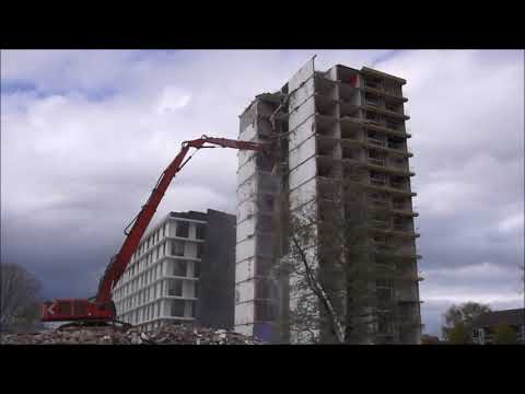 HD sloop Patrimonium flat Selwerd, Groningen  Apr  Mei 2017