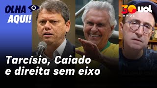 Reinaldo: Destinos de Tarcísio e Caiado expõem como a direita se entregou à miséria bolsonarista