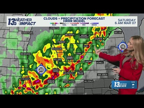 13 ON YOUR SIDE Forecast: Severe Weather Possible