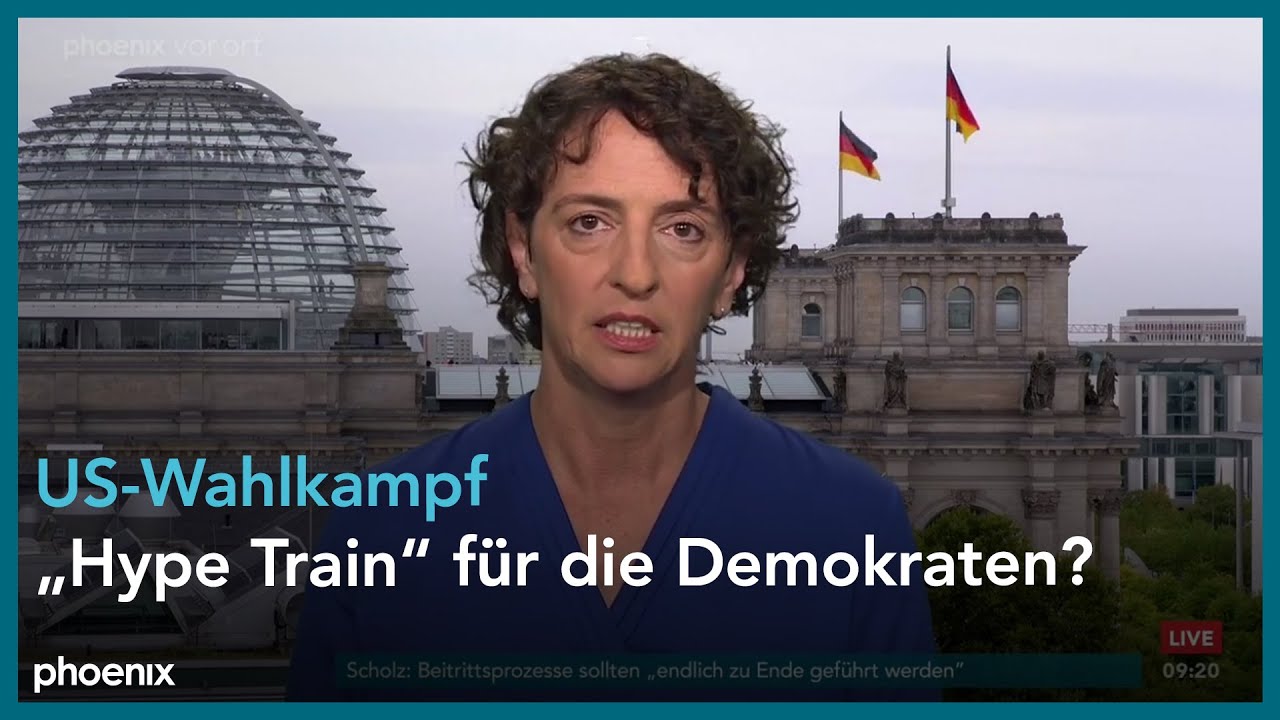 Rachel Tausendfreund über den Wahlkampf in den USA am 22.08.24