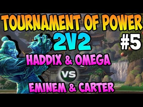 2v2 SMITE Tournament FINALS| Eminem/Carter vs Haddix/0mega  - TOP - SMITE Tournament