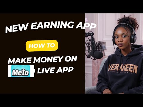 NEW EARNING APP- METO LIVE APP. Live streaming made fun and profitable.