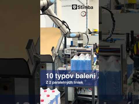 Paletizácia v Marpin — pokladanie pomocou hmatu