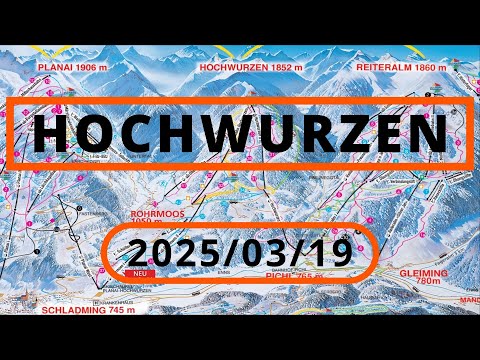 (AT) Hochwurzen | COMPILATION | ALL LIFTS IN OPERATION | 2025/03/19