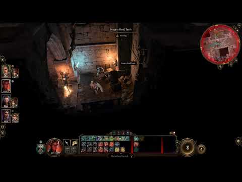 Baldur's Gate 3 wyrm rock prison entrance to Ansur and legendary loot