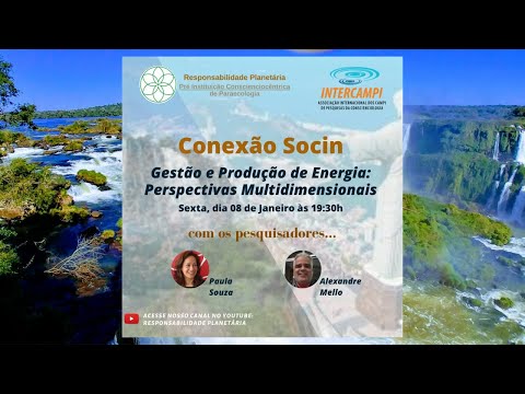 Conexão Socin - Live Gestão e Produção de Energia: Perspectivas Multidimensionais
