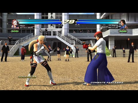 204_1 Kunimitsu y Yoshimitsu vs Asuka y Miharu Ryona - Tekken Tag 2 ( Anakin-x24 ) PS3 OffLine v1