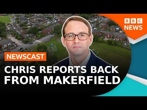 What's happening on the ground in the Makerfield by-election campaign? | BBC Newscast