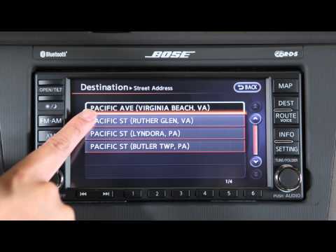 2013 NISSAN Altima Coupe - Navigation System Overview