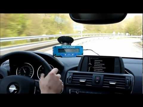 Speedometer Video BMW 116i F20 with HARTGE Engine Upgrade