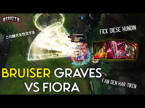 BEAT FIORA WITH THIS NEW BUILD! Graves Top DIAMOND RANKED S11 | NeroZYN