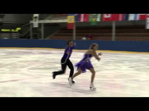 3 Florence CLARKE / Tim DIECK (GER) - ISU JGP Riga Cup 2013 Junior Ice Dance Free Dance
